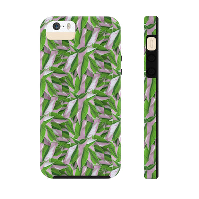 Tricolor Syngonium Phone Case, Phone Case, Printify, Accessories, Glossy, iPhone Cases, Matte, Phone accessory, Phone Cases, Samsung Cases, Laura Christine Photography & Design, laurachristinedesign.com