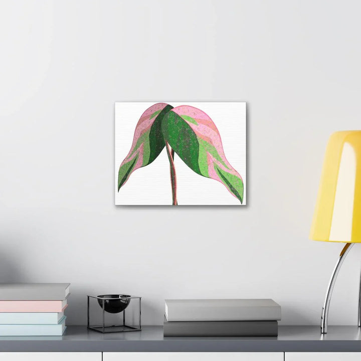 Pink Princess Philodendron Canvas, Canvas, Laura Christine Photography & Design, Art & Wall Decor, Canvas, Hanging Hardware, Home & Living, Indoor, Laura Christine Photography & Design, 