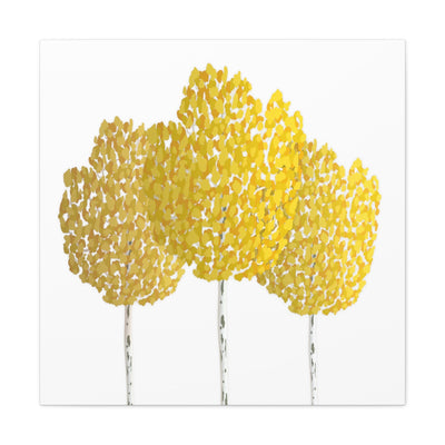 Fall Aspen Canvas