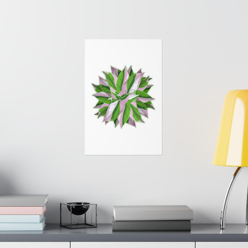 Tricolor Syngonium Print, Poster, Laura Christine Photography & Design, Back to School, Home & Living, Indoor, Matte, Paper, Posters, Valentine&