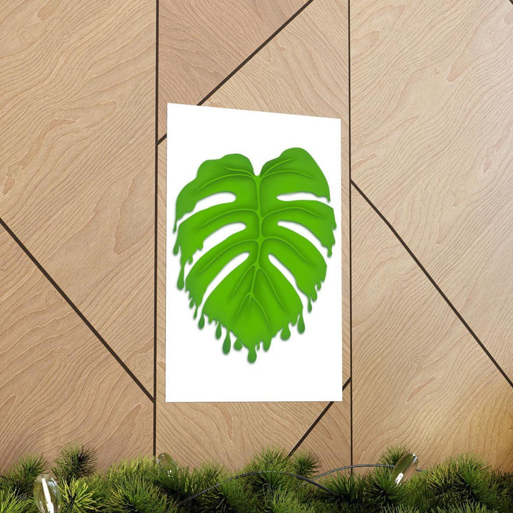 Melting Monstera Print, Poster, Laura Christine Photography & Design, Back to School, Home & Living, Indoor, Matte, Paper, Posters, Valentine's Day promotion, Laura Christine Photography & Design, laurachristinedesign.com