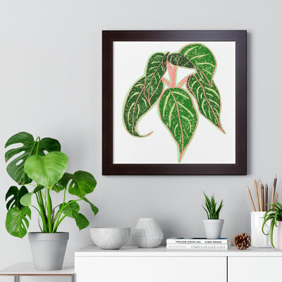 Sparkling Sarah Agalonema (Chinese Evergreen) Framed Print, Poster, Laura Christine Photography & Design, Aglaonema, Bottle, Canvas Bag, Chinese Evergreen, Coffee, Drinkware, Framed, Home & Living, Indoor, Paper, Posters, Reusable, Shopping Bag, Sparklng Sarah, Tea, Tote Bag, Travel, Tumbler, Water, Laura Christine Photography & Design, laurachristinedesign.com