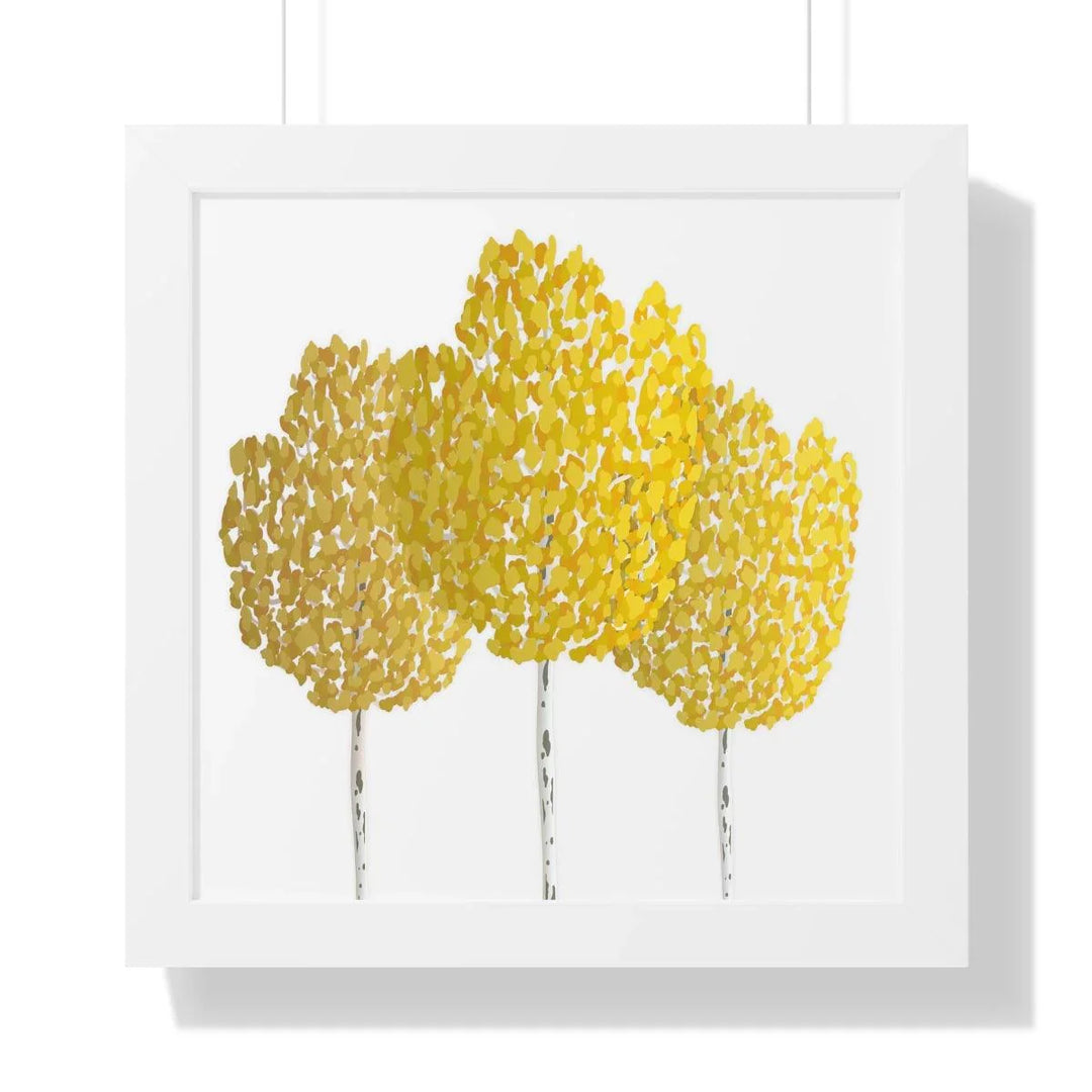 Fall Aspen Framed Print, Poster, Laura Christine Photography & Design, Framed, Home & Living, Indoor, Paper, Posters, Laura Christine Photography & Design, laurachristinedesign.com