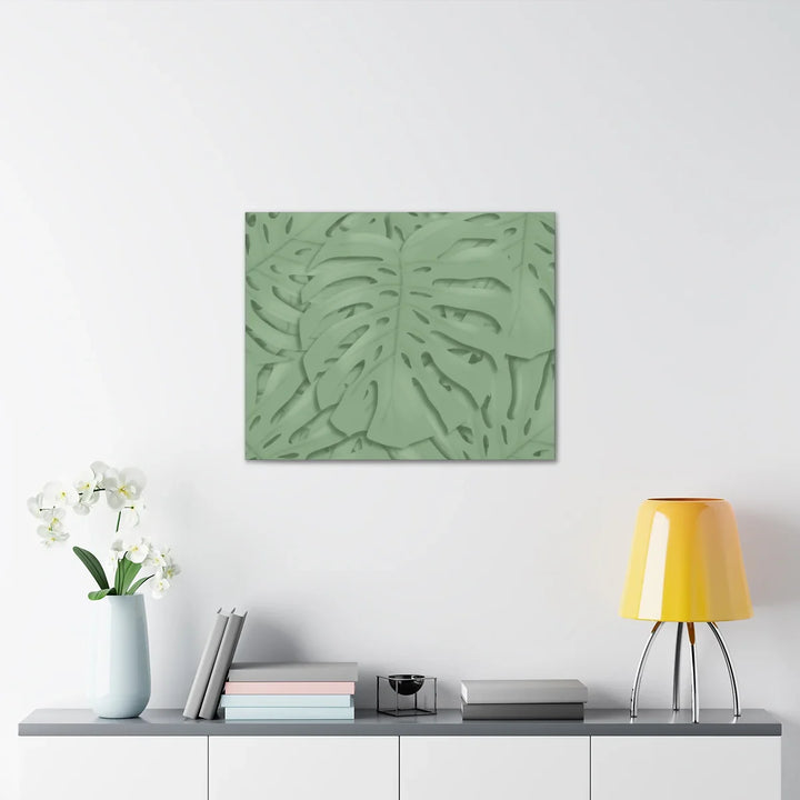 Monstera Canvas Art | Durable Matte Finish Canvas Art Print for Indoor Wall Decor