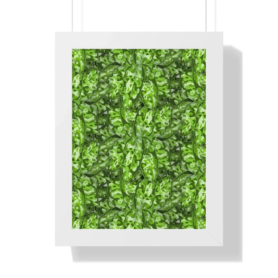 Aglaonema Pictum Tricolor Framed Print, Poster, Laura Christine Photography & Design, Framed, Home & Living, Indoor, Paper, Posters, Laura Christine Photography & Design, laurachristinedesign.com