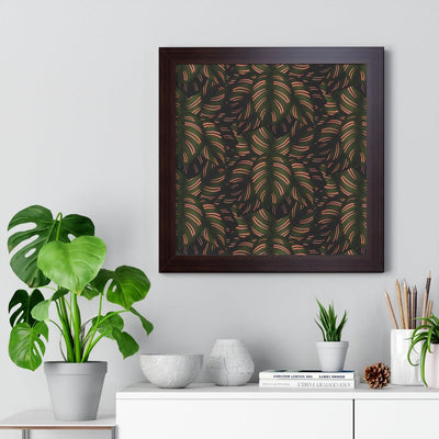 Calathea Pinstripe Framed Print, Poster, Laura Christine Photography & Design, Framed, Home & Living, Indoor, Paper, Posters, Laura Christine Photography & Design, laurachristinedesign.com