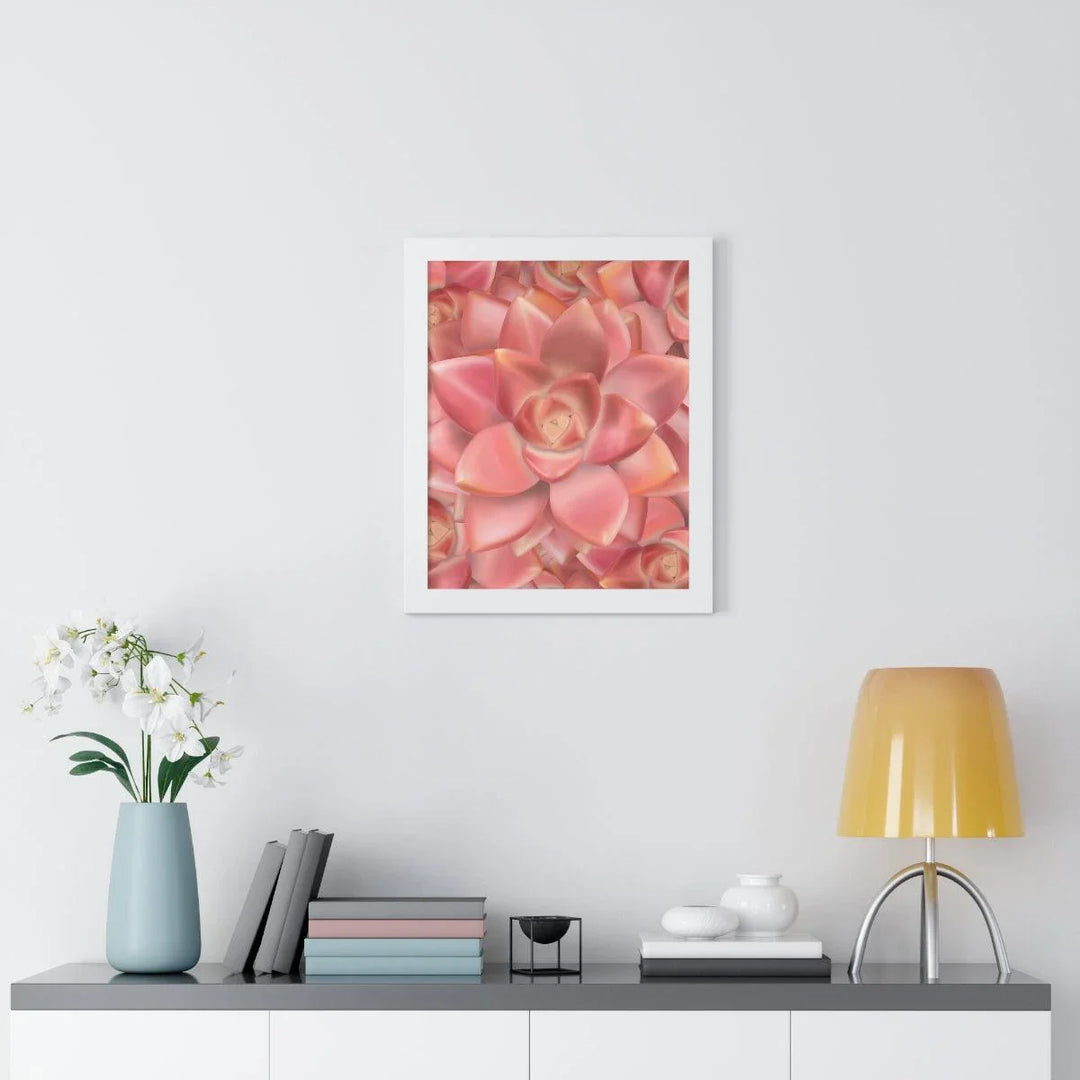 Graptosedum 'California Sunset' Succulent Framed Print, Poster, Laura Christine Photography & Design, Framed, Home & Living, Indoor, Paper, Posters, Laura Christine Photography & Design, laurachristinedesign.com