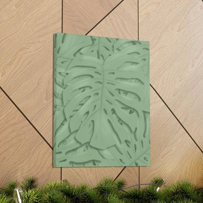 Deep Sage Monstera Canvas, Canvas, Laura Christine Photography & Design, Art & Wall Decor, Canvas, Hanging Hardware, Home & Living, Indoor, Laura Christine Photography & Design, laurachristinedesign.com