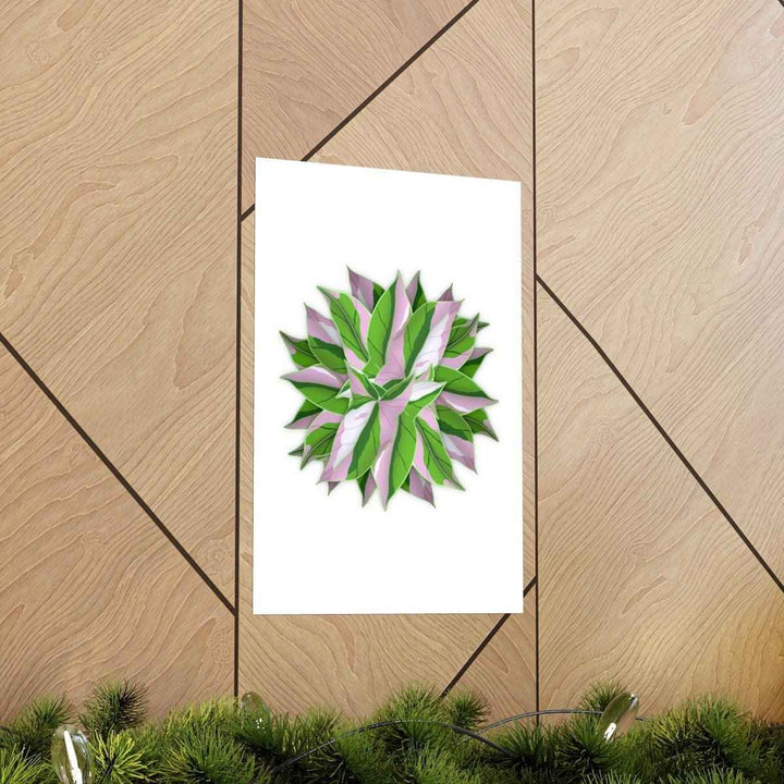 Tricolor Syngonium Print - Botanical Poster on Museum Grade Paper | Archival Ink Unframed