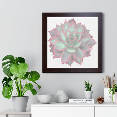 Echeveria Violet Queen Succulent Framed Print, Poster, Laura Christine Photography & Design, Framed, Home & Living, Indoor, Paper, Posters, Laura Christine Photography & Design, laurachristinedesign.com