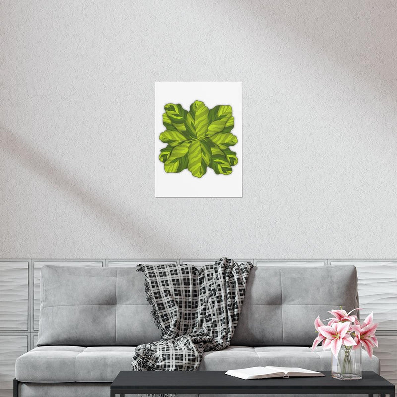 Calathea Yellow Fusion Print, Poster, Laura Christine Photography & Design, Back to School, Bottle, Calathea, Canvas Bag, Coffee, Drinkware, Home & Living, Indoor, Matte, Paper, Posters, Prayer Plant, Reusable, Shopping Bag, Tea, Tote Bag, Travel, Tumbler, Valentine&