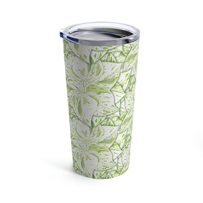 Snow Queen Pothos Tumbler