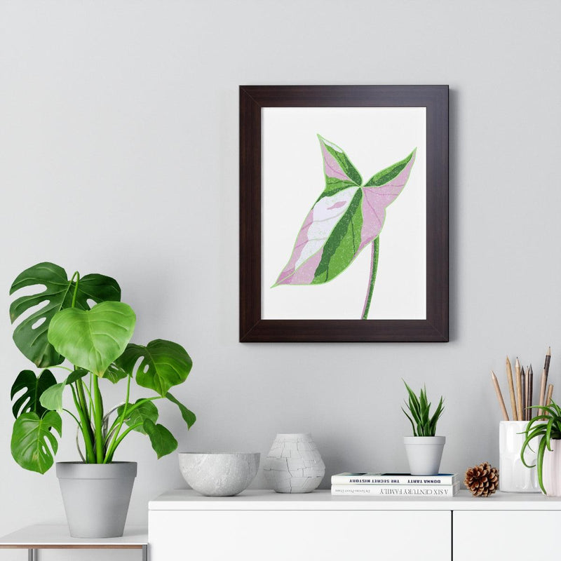 Syngonium Tricolor Framed Print, Poster, Laura Christine Photography & Design, Framed, Home & Living, Indoor, Paper, Posters, Laura Christine Photography & Design, laurachristinedesign.com