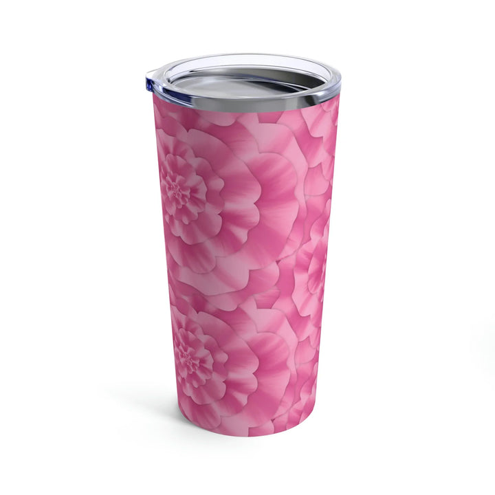Peony Flower Tumbler | 20 oz Travel Coffee Tumbler – Stainless Steel, Vacuum Insulated Design