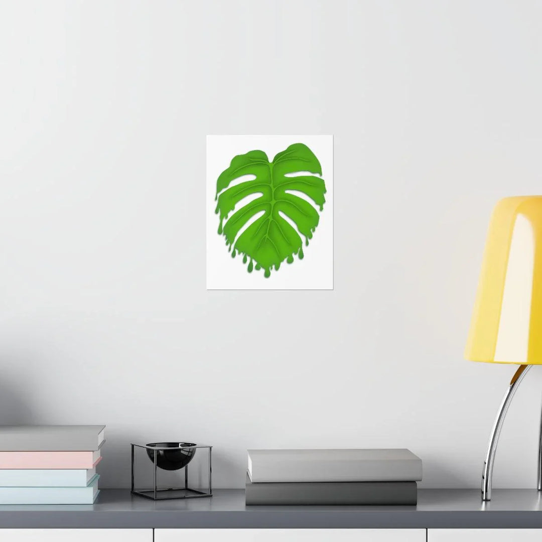 Melting Monstera Print, Poster, Laura Christine Photography & Design, Back to School, Home & Living, Indoor, Matte, Paper, Posters, Valentine's Day promotion, Laura Christine Photography & Design, laurachristinedesign.com