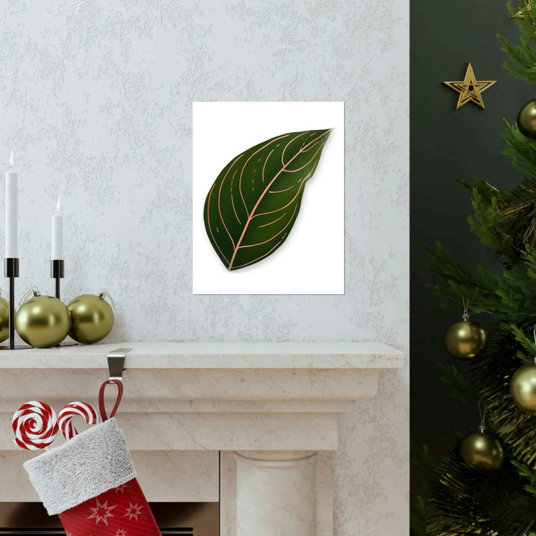 POS Aglaonema Rotundum Print