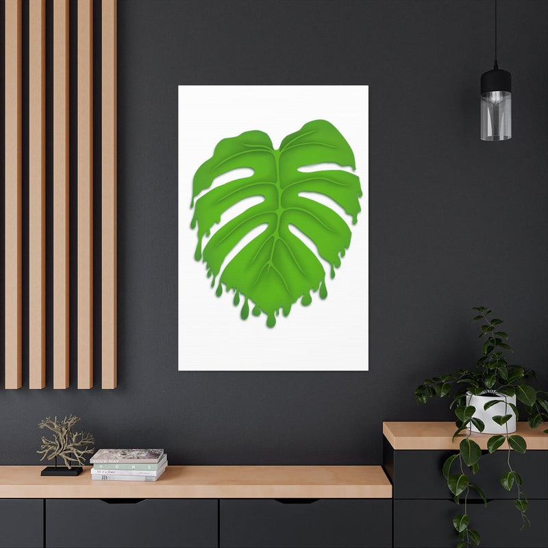 Melting Monstera Canvas, Canvas, Laura Christine Photography & Design, Art & Wall Decor, Canvas, Hanging Hardware, Home & Living, Indoor, Laura Christine Photography & Design, 