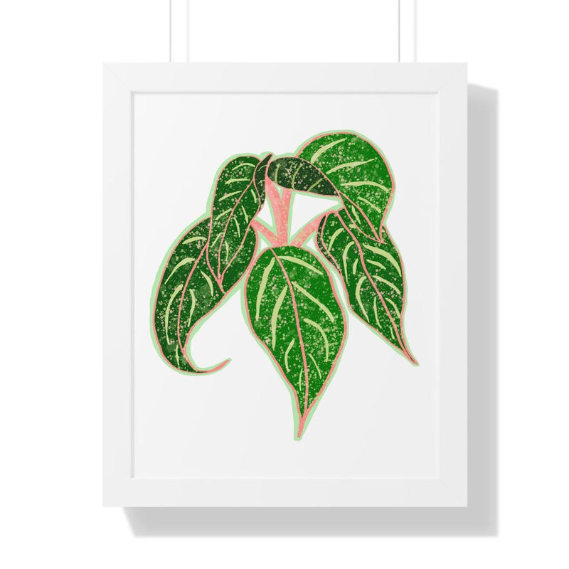 Sparkling Sarah Agalonema (Chinese Evergreen) Framed Print, Poster, Laura Christine Photography & Design, Aglaonema, Bottle, Canvas Bag, Chinese Evergreen, Coffee, Drinkware, Framed, Home & Living, Indoor, Paper, Posters, Reusable, Shopping Bag, Sparklng Sarah, Tea, Tote Bag, Travel, Tumbler, Water, Laura Christine Photography & Design, laurachristinedesign.com