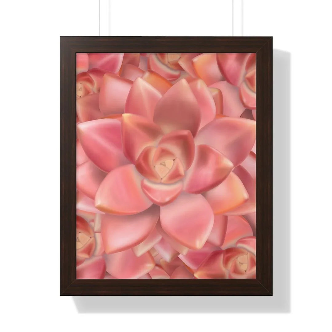 Graptosedum 'California Sunset' Succulent Framed Print, Poster, Laura Christine Photography & Design, Framed, Home & Living, Indoor, Paper, Posters, Laura Christine Photography & Design, laurachristinedesign.com