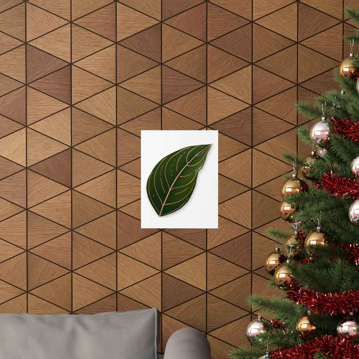 POS Aglaonema Rotundum Print