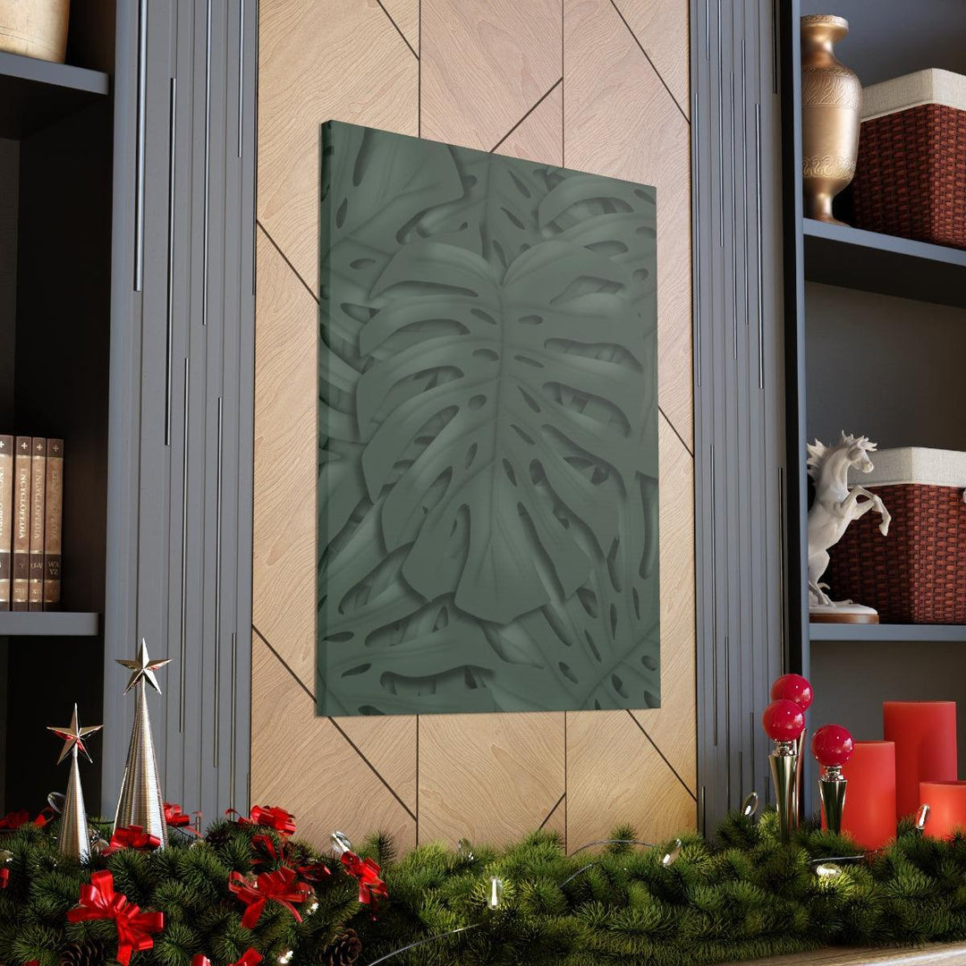 Deep Green Monstera Canvas, Canvas, Laura Christine Photography & Design, Art & Wall Decor, Canvas, Hanging Hardware, Home & Living, Indoor, Laura Christine Photography & Design, laurachristinedesign.com