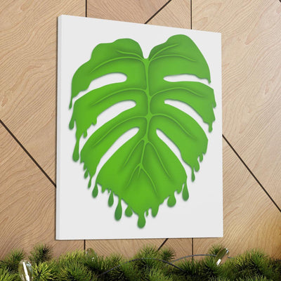 Melting Monstera Canvas, Canvas, Laura Christine Photography & Design, Art & Wall Decor, Canvas, Hanging Hardware, Home & Living, Indoor, Laura Christine Photography & Design, laurachristinedesign.com