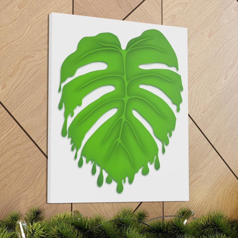 Melting Monstera Canvas, Canvas, Laura Christine Photography & Design, Art & Wall Decor, Canvas, Hanging Hardware, Home & Living, Indoor, Laura Christine Photography & Design, laurachristinedesign.com