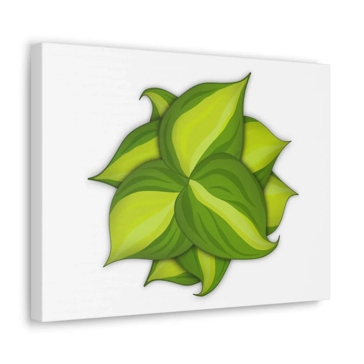 Philodendron Brasil Canvas - Botanical Canvas Art Print With Matte Finish & Durable Hanging - Laura Christine Photography & Design