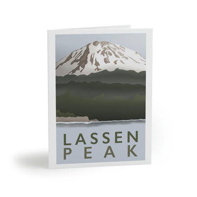 Lassen Peak Minimalist Greeting Card, Paper products, Printify, Greeting Card, Holiday Picks, Home & Living, Paper, Postcard, Postcards, Laura Christine Photography & Design, laurachristinedesign.com