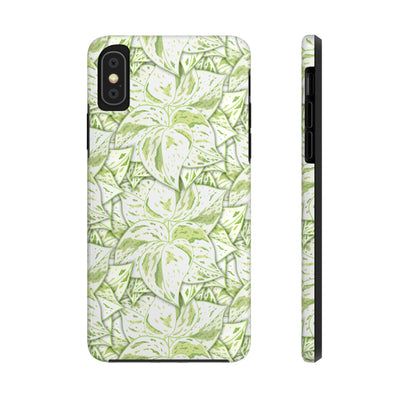 Snow Queen Pothos Phone Case, Phone Case, Printify, Accessories, Glossy, iPhone Cases, Matte, Phone accessory, Phone Cases, Samsung Cases, Laura Christine Photography & Design, laurachristinedesign.com