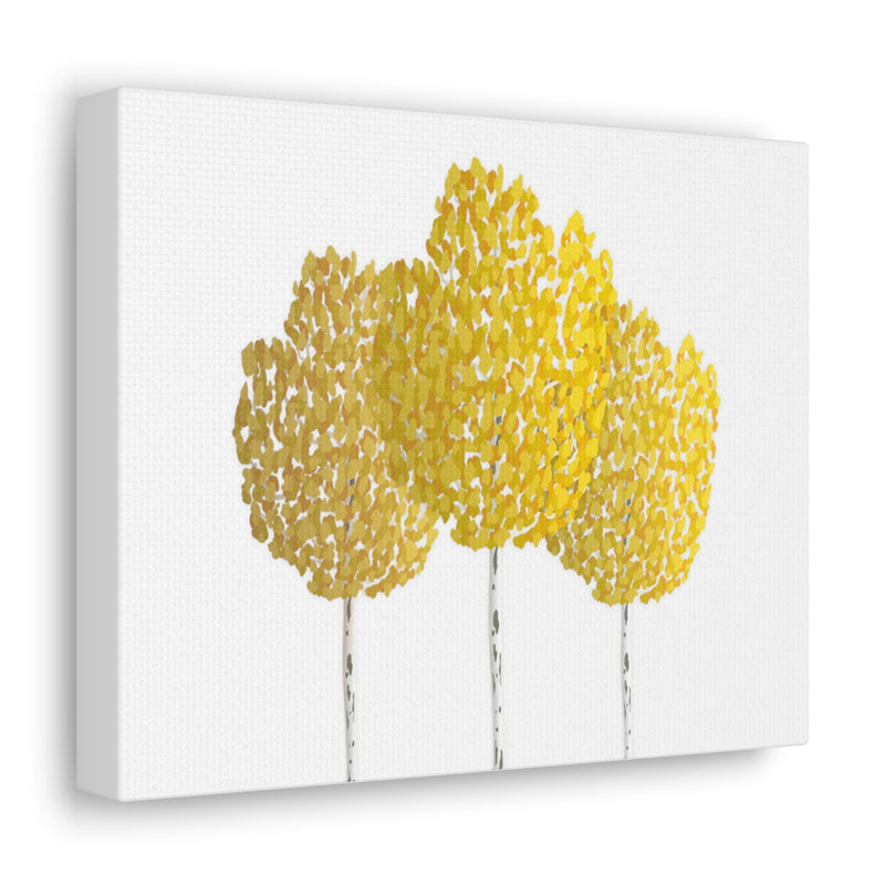 Fall Aspen Canvas