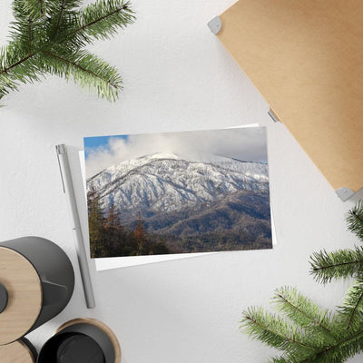 Snow-covered Mountain #2 - Postcard, 10-pack, Paper products, Laura Christine Photography & Design, Back to School, Home & Living, Indoor, Matte, Paper, Posters, Laura Christine Photography & Design, laurachristinedesign.com