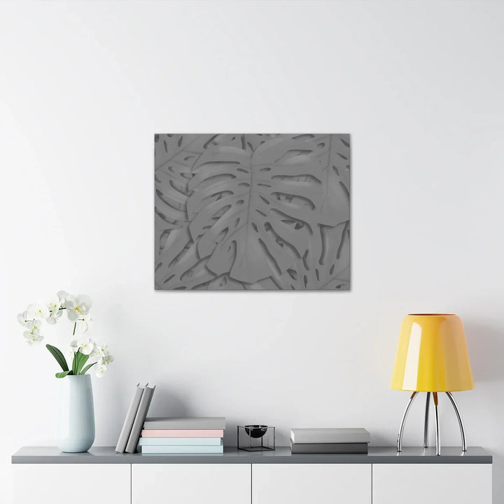 Monstera Canvas Art - Durable Matte Finish Canvas Art Print | Tropical Leaf Wall Decor