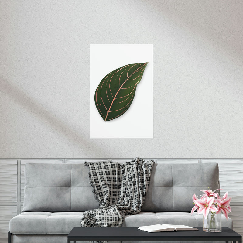 Aglaonema Rotundum Print