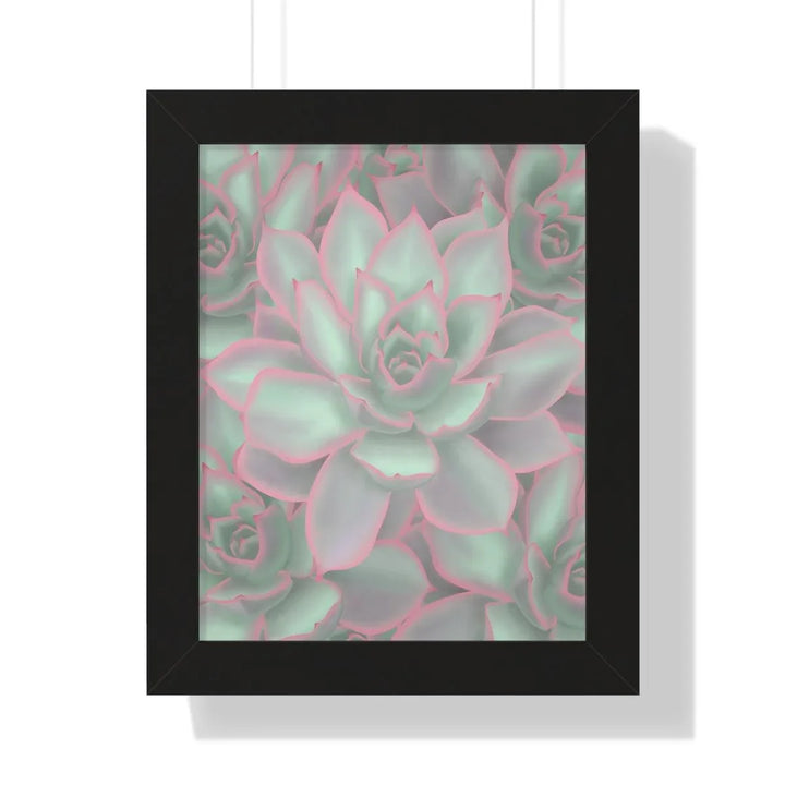 Echeveria Violet Queen Succulent Framed Print, Poster, Laura Christine Photography & Design, Framed, Home & Living, Indoor, Paper, Posters, Laura Christine Photography & Design, laurachristinedesign.com