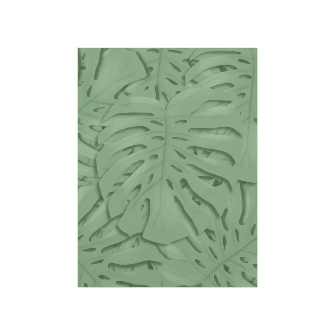 Deep Sage Monstera Pattern Print, Poster, Laura Christine Photography & Design, Back to School, Home & Living, Indoor, Matte, Paper, Posters, Valentine's Day promotion, Laura Christine Photography & Design, laurachristinedesign.com