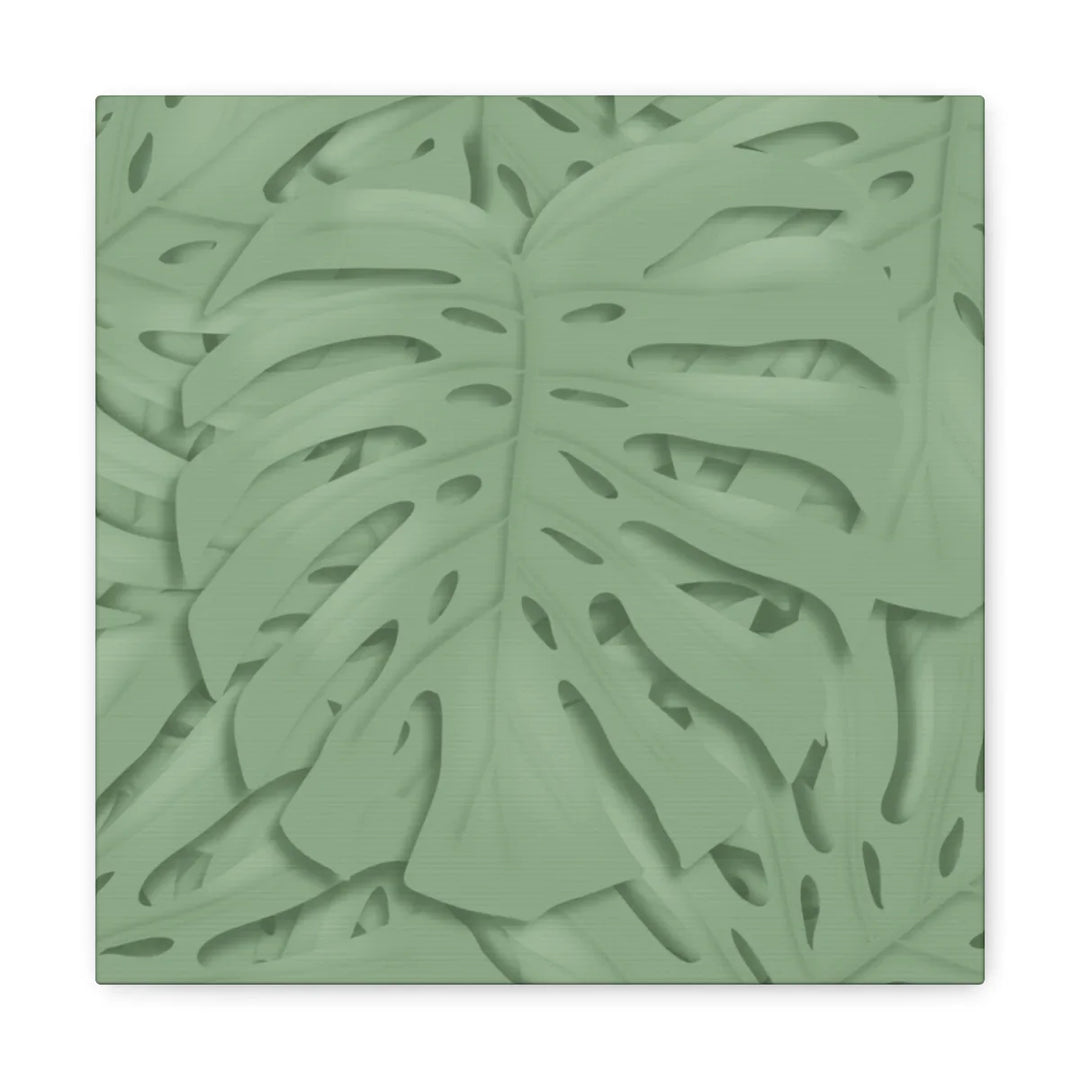 Monstera Canvas Art | Durable Matte Finish Canvas Art Print for Indoor Wall Decor
