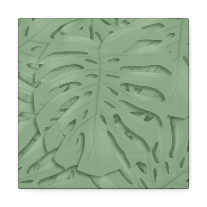 Monstera Canvas Art | Durable Matte Finish Canvas Art Print for Indoor Wall Decor