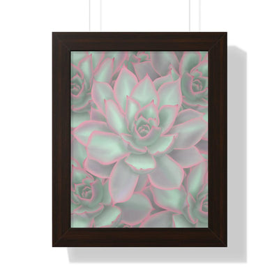 Echeveria Violet Queen Succulent Framed Print, Poster, Laura Christine Photography & Design, Framed, Home & Living, Indoor, Paper, Posters, Laura Christine Photography & Design, laurachristinedesign.com