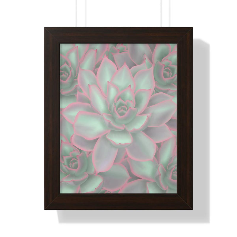 Echeveria Violet Queen Succulent Framed Print, Poster, Laura Christine Photography & Design, Framed, Home & Living, Indoor, Paper, Posters, Laura Christine Photography & Design, laurachristinedesign.com