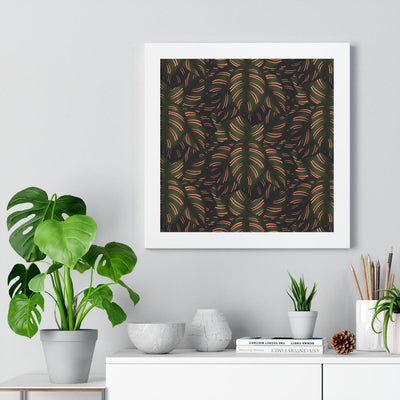 Calathea Pinstripe Framed Print, Poster, Laura Christine Photography & Design, Framed, Home & Living, Indoor, Paper, Posters, Laura Christine Photography & Design, laurachristinedesign.com