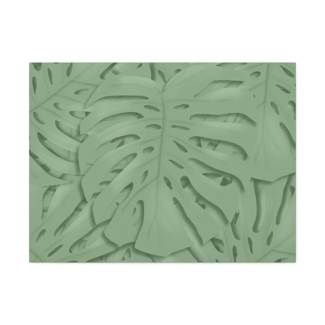 Monstera Canvas Art | Durable Matte Finish Canvas Art Print for Indoor Wall Decor