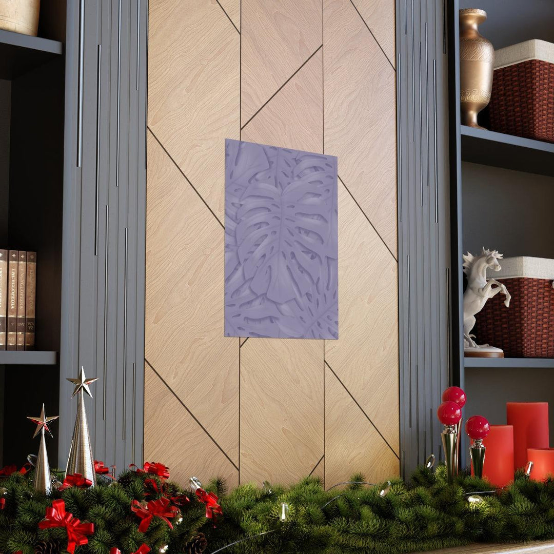 Violet Monstera Print, Poster, Laura Christine Photography & Design, Back to School, Home & Living, Indoor, Matte, Paper, Posters, Valentine's Day promotion, Laura Christine Photography & Design, laurachristinedesign.com