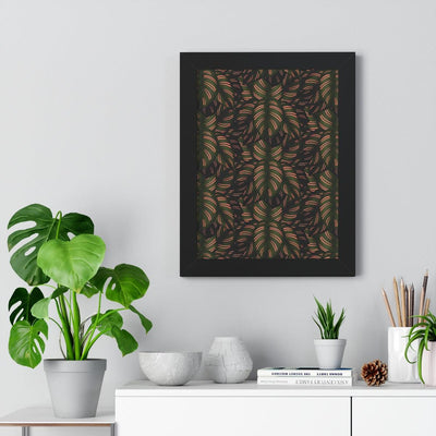 Calathea Pinstripe Framed Print, Poster, Laura Christine Photography & Design, Framed, Home & Living, Indoor, Paper, Posters, Laura Christine Photography & Design, laurachristinedesign.com