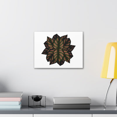 Calathea Pinstripe Canvas