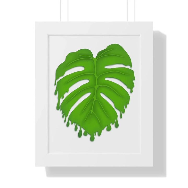 Melting Monstera Framed Print, Poster, Laura Christine Photography & Design, Framed, Home & Living, Indoor, Paper, Posters, Laura Christine Photography & Design, laurachristinedesign.com
