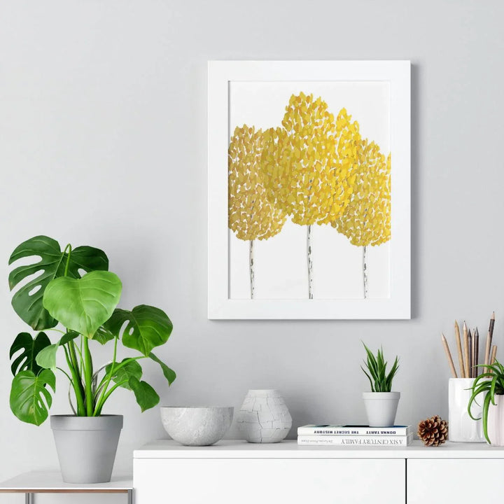 Fall Aspen Framed Print, Poster, Laura Christine Photography & Design, Framed, Home & Living, Indoor, Paper, Posters, Laura Christine Photography & Design, laurachristinedesign.com
