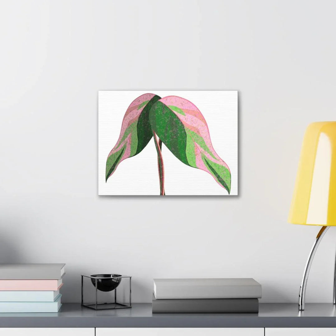 Pink Princess Philodendron Canvas, Canvas, Laura Christine Photography & Design, Art & Wall Decor, Canvas, Hanging Hardware, Home & Living, Indoor, Laura Christine Photography & Design, 
