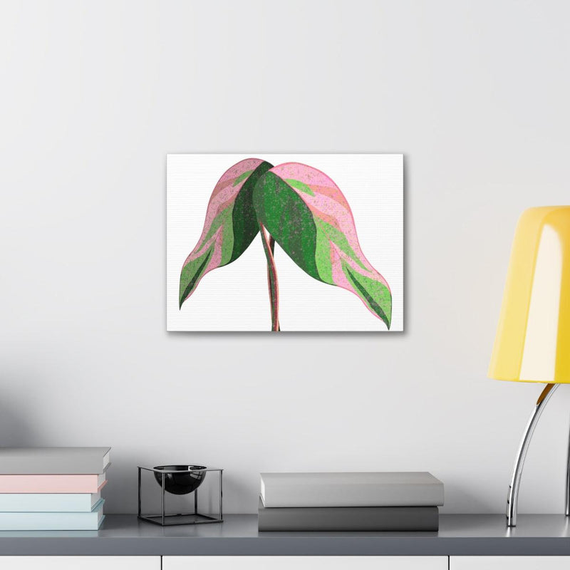 Pink Princess Philodendron Canvas, Canvas, Laura Christine Photography & Design, Art & Wall Decor, Canvas, Hanging Hardware, Home & Living, Indoor, Laura Christine Photography & Design, 