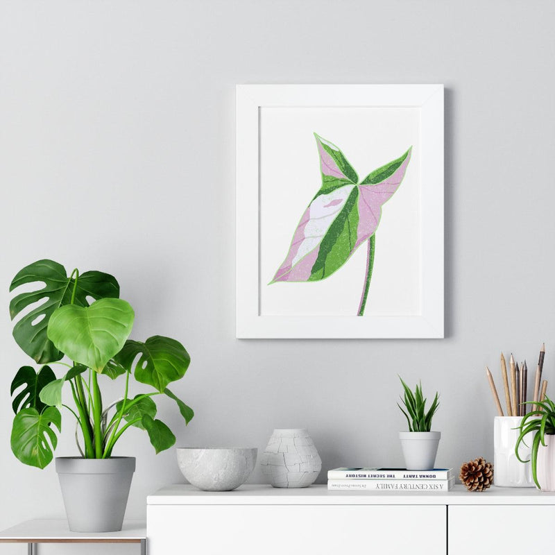 Syngonium Tricolor Framed Print, Poster, Laura Christine Photography & Design, Framed, Home & Living, Indoor, Paper, Posters, Laura Christine Photography & Design, laurachristinedesign.com